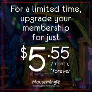 $5.55/mnth forever | MouseMingle.com