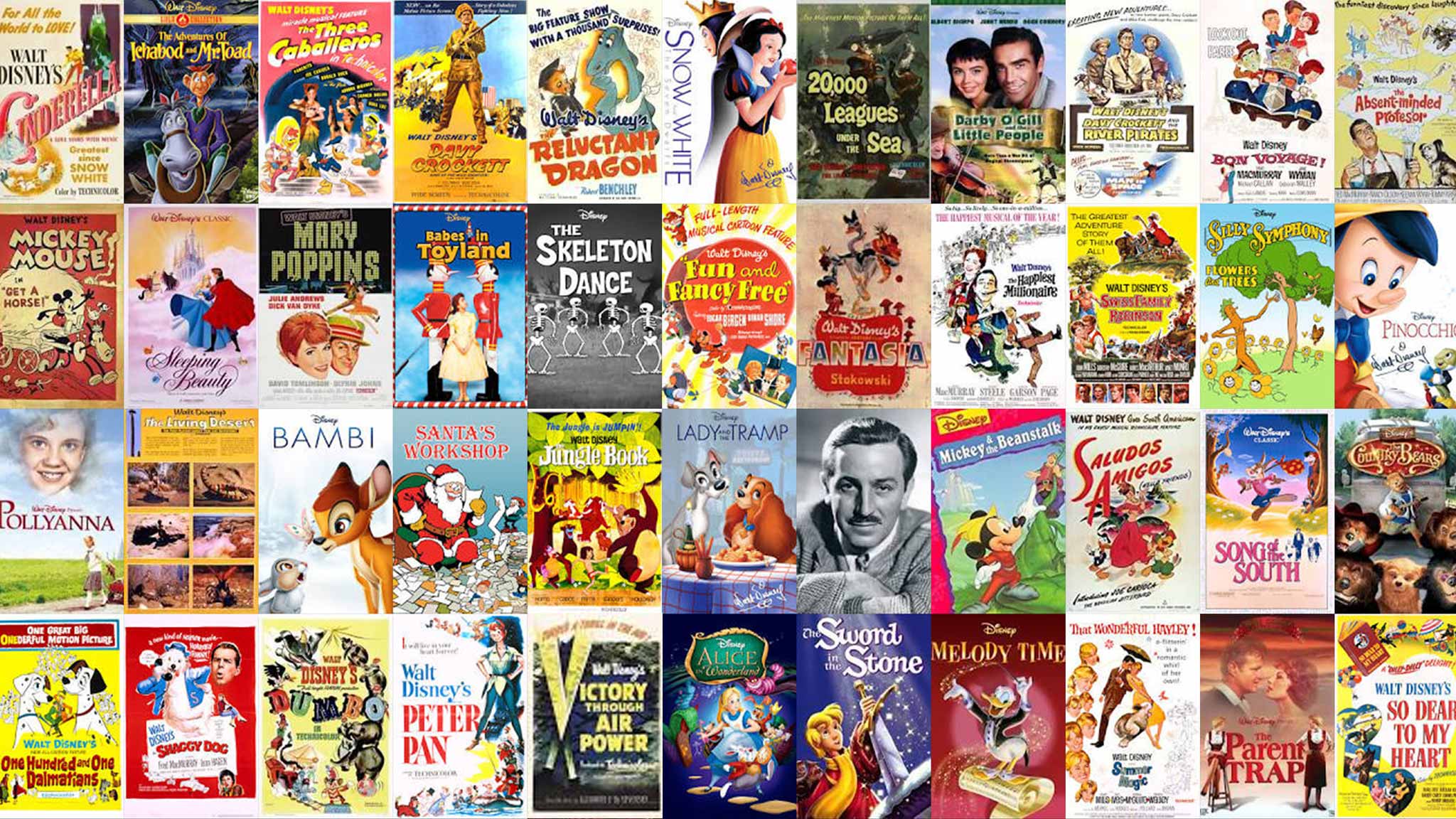 Top 20 Classic Disney Movies