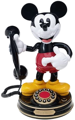 Mickey Phone for Movie Phone Dates | MouseMingle.com